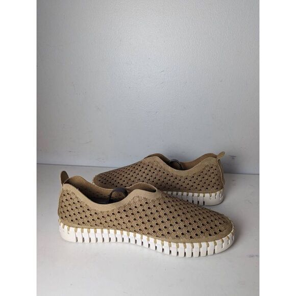 ILSE JACOBSEN Tulip 139 Perforated Slip On Shoes Size 39 - Picture 7 of 11